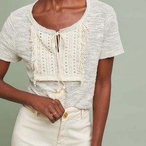 Buene textured top Eri + Ali size small